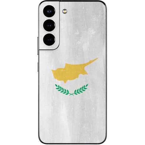 Cyprus Flag Distressed Galaxy S22 Skin